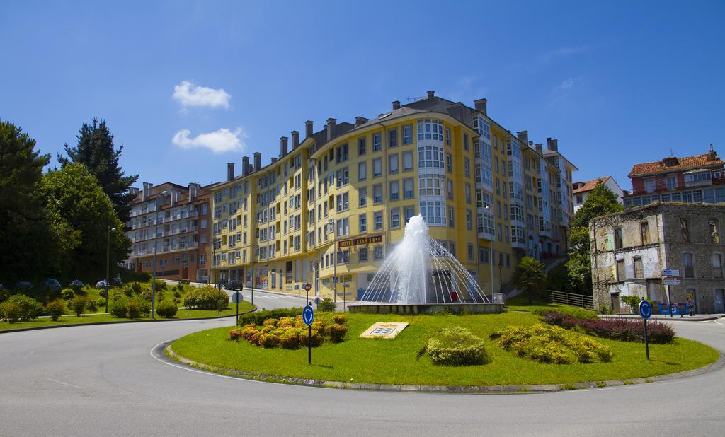 Hotel Los 14 Pravia Bagian luar foto